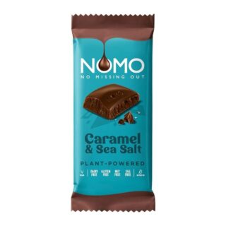 Nomo Free From Chocolate Block Bar Caramel Sea Salt