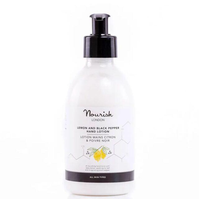 Nourish London Lemon & Black Pepper Hand Lotion