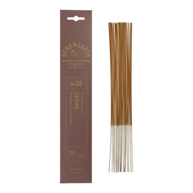Nippon Kodo Herb & Earth Incense - Cedarwood