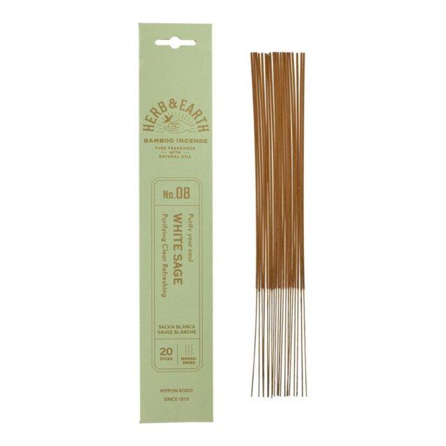 Nippon Kodo Herb & Earth Incense - White Sage