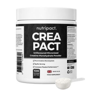 Nutripact Creatine Monohydrate Powder (Micronised Unflavoured 500g)