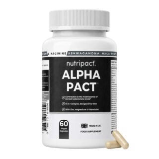 Nutripact Testosterone Complex for Men 60 Vegan Capsules