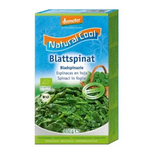 Natural Cool Organic Leaf Spinach 450g