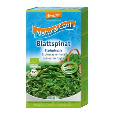 Natural Cool Organic Leaf Spinach