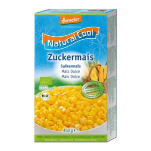 Natural Cool Organic Sweetcorn 450g