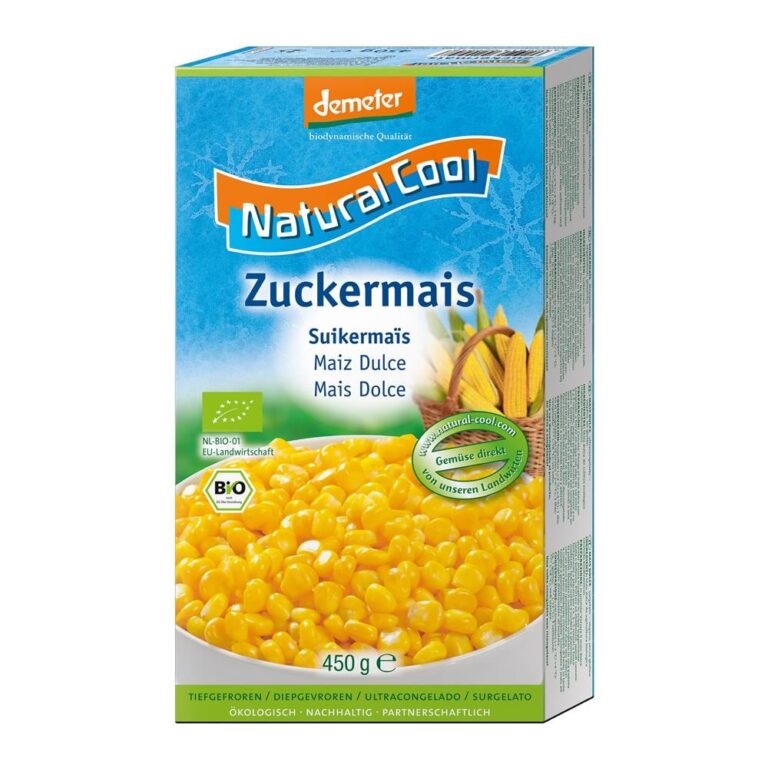 Natural Cool Organic Sweetcorn