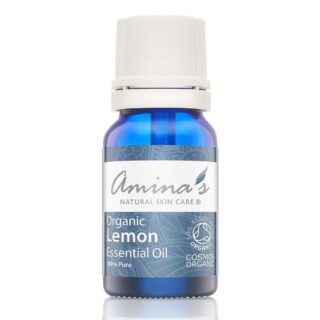 Amina's Natural Skincare Pure Organic Lemon Essential Oil