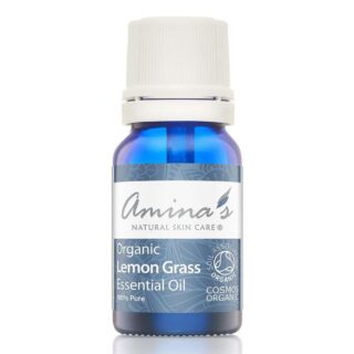 Amina's Natural Skincare Pure Organic Lemongrass Essential Oil