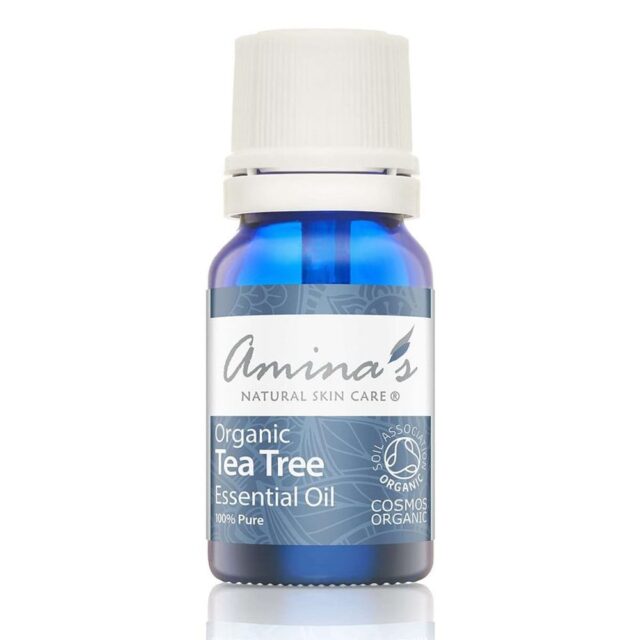 Amina's Natural Skincare Pure Organic Tea Tree Essential Oil