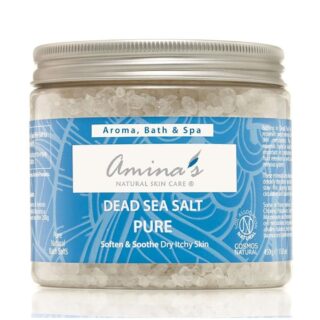 Amina's Natural Skincare Pure Natural Bath Dead Sea Salts