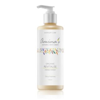 Amina's Natural Skincare Organic Revitalise Hand Wash for Everyday Use
