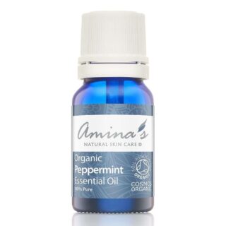 Amina's Natural Skincare Pure Organic Peppermint Essential Oil