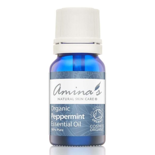 Amina's Natural Skincare Pure Organic Peppermint Essential Oil