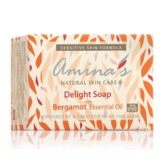 Amina's Natural Skincare Face & Body Bergamot Delight Soap Daily Cleanser