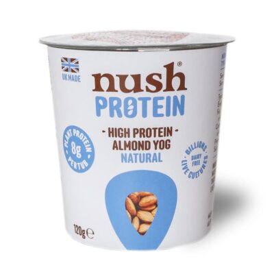 Nush Protein Natural Almond M*lk Yog