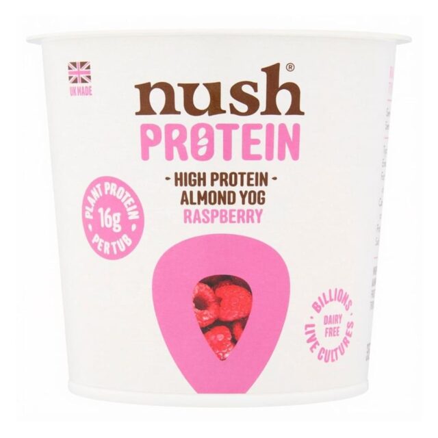 Nush Protein Raspberry Almond M*lk Yog