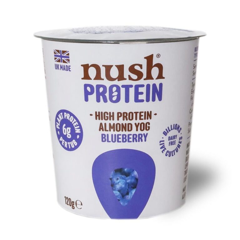 Nush Protein Blueberry Almond M*lk Yog