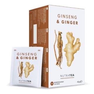 Nutratea Ginseng & Ginger - 20 Tea Bags