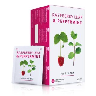 Nutratea Nutra Raspberry Leaf & Peppermint - 20 Herbal Tea Bags