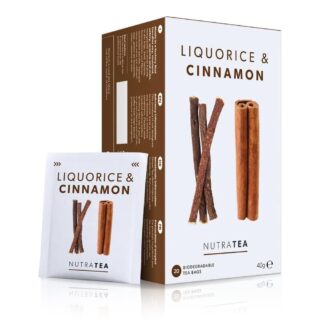 Nutratea Nutra Liquorice & Cinnamon - 20 Herbal Tea Bags