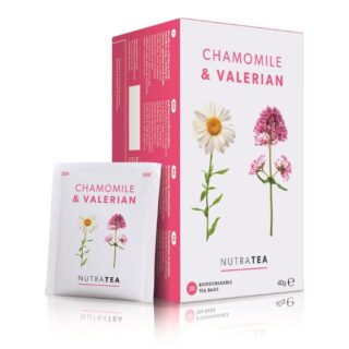 Nutratea Chamomile & Valerian - 20 Tea Bags
