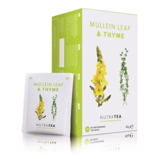 Nutratea Mullein Leaf & Thyme - 20 Tea Bags