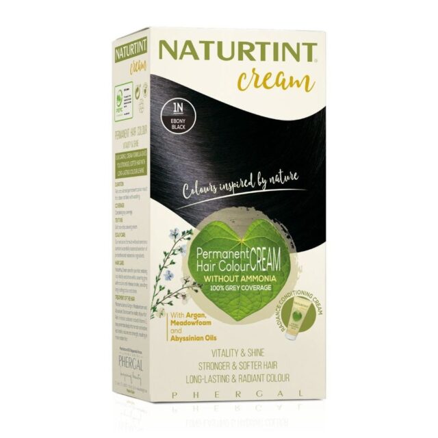 Naturtint Hair Colour Cream 1N Ebony Black