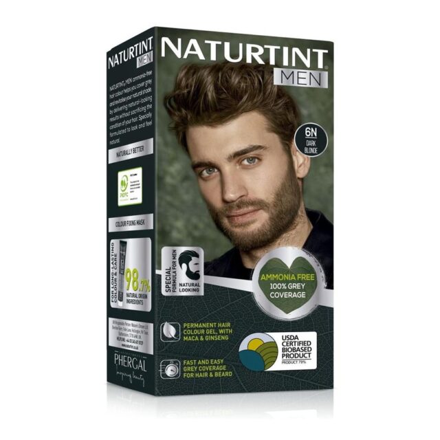 Naturtint Men Permanent Hair Colour Gel Dark Blonde 6N