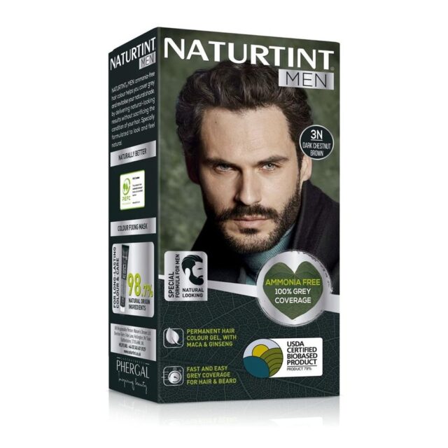 Naturtint Men Permanent Hair Colour Dark Chestnut Brown 3N