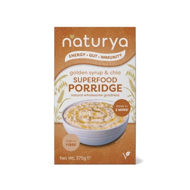 Naturya Superfood Porridge Golden Syrup & Chia