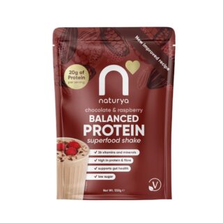 Naturya Balanced Protein Superfood Shake Choc & Raspberry