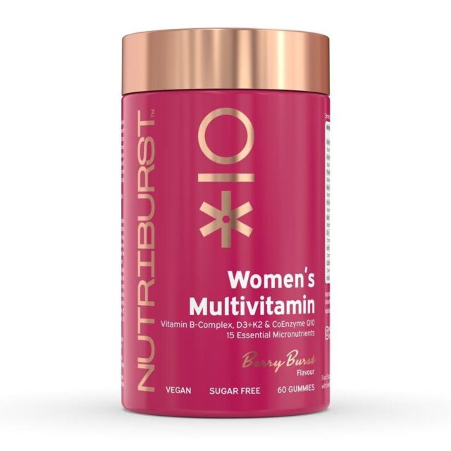 Nutriburst Sugar-Free Vegan Women's Multivitamin 60 x Gummies