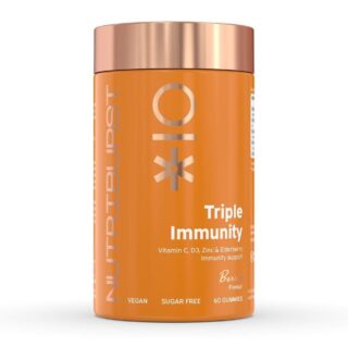 Nutriburst Sugar-Free Vegan Triple Immunity 60 x Gummies