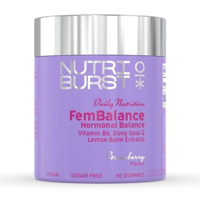 Nutriburst Fembalance Vegan Sugar-Free 60 Gummies