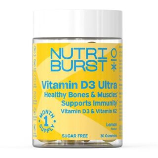 Nutriburst D3+K2 Ultra 30 Gummies