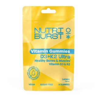 Nutriburst D3+K2 Ultra Pouch 14 Gummies