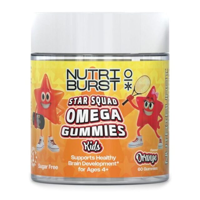 Nutriburst Kids Star Squad Omega + 60 Gummies