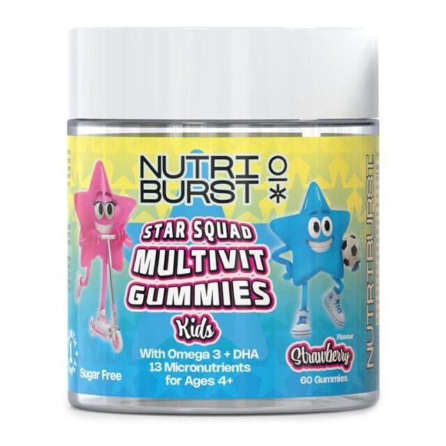 Nutriburst Kids Star Squad Multivit + 60 Gummies
