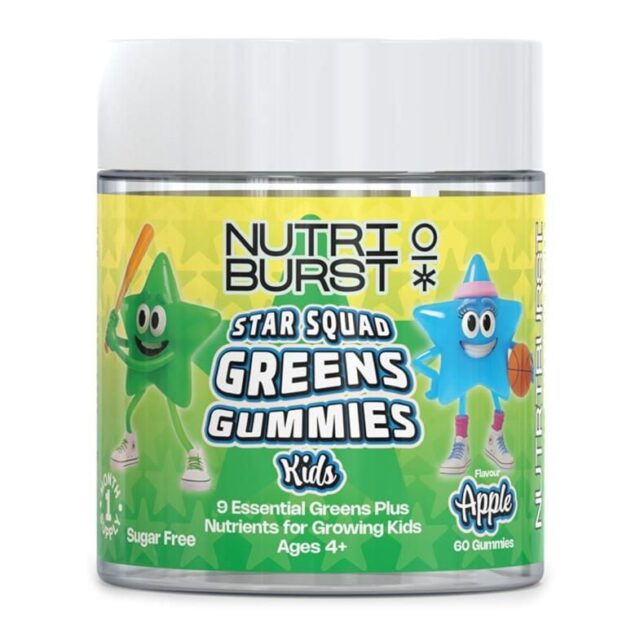 Nutriburst Kids Star Squad Greens + 60 Gummies