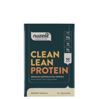 NuZest Clean Lean Protein Smooth Vanilla 10x25g Sachets Box