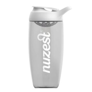 NuZest Promixx 700ml Shaker - Grey With White Lid 1 Unit