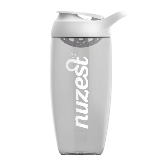 NuZest Promixx 700ml Shaker - Grey With White Lid 1 Unit