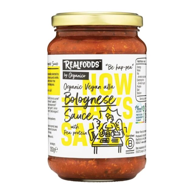 Organico Organic Vegan Bolognese Sauce (with Pea Protein)