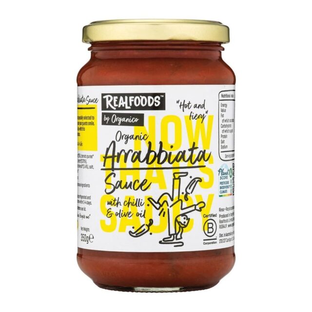 Organico Organic Arrabbiata Sauce