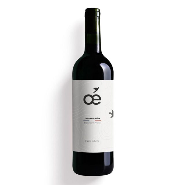 Oe Le Cote du Rhone AOC 2024 Organic Red Wine B Corp 750ml 13.5%