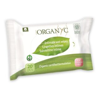 Organyc Intimate Wet Wipes -