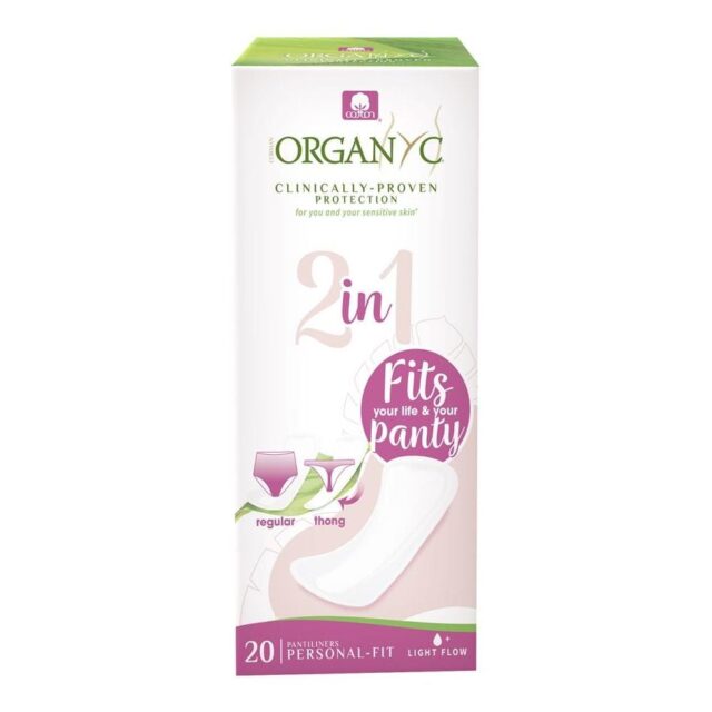Organyc 2in1 Panty Liner (Liner / Thong Liner)