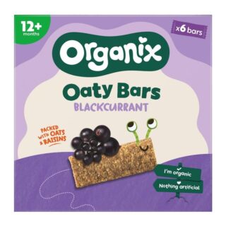 Organix Oaty Bars Blackcurrant Multipack (6x23g)