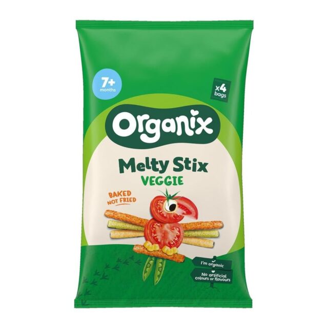 Organix Melty Stix Multipack 4 x