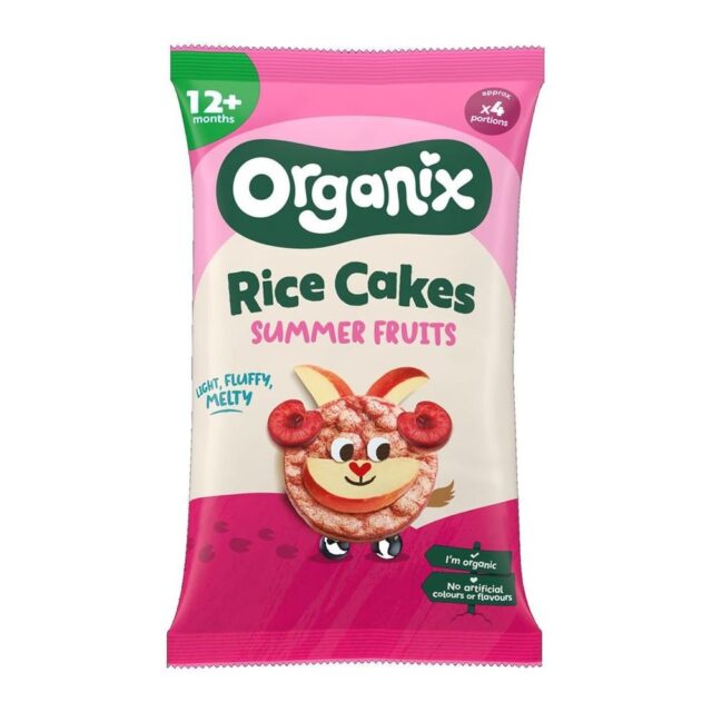Organix Rice Cakes Summer Fruits